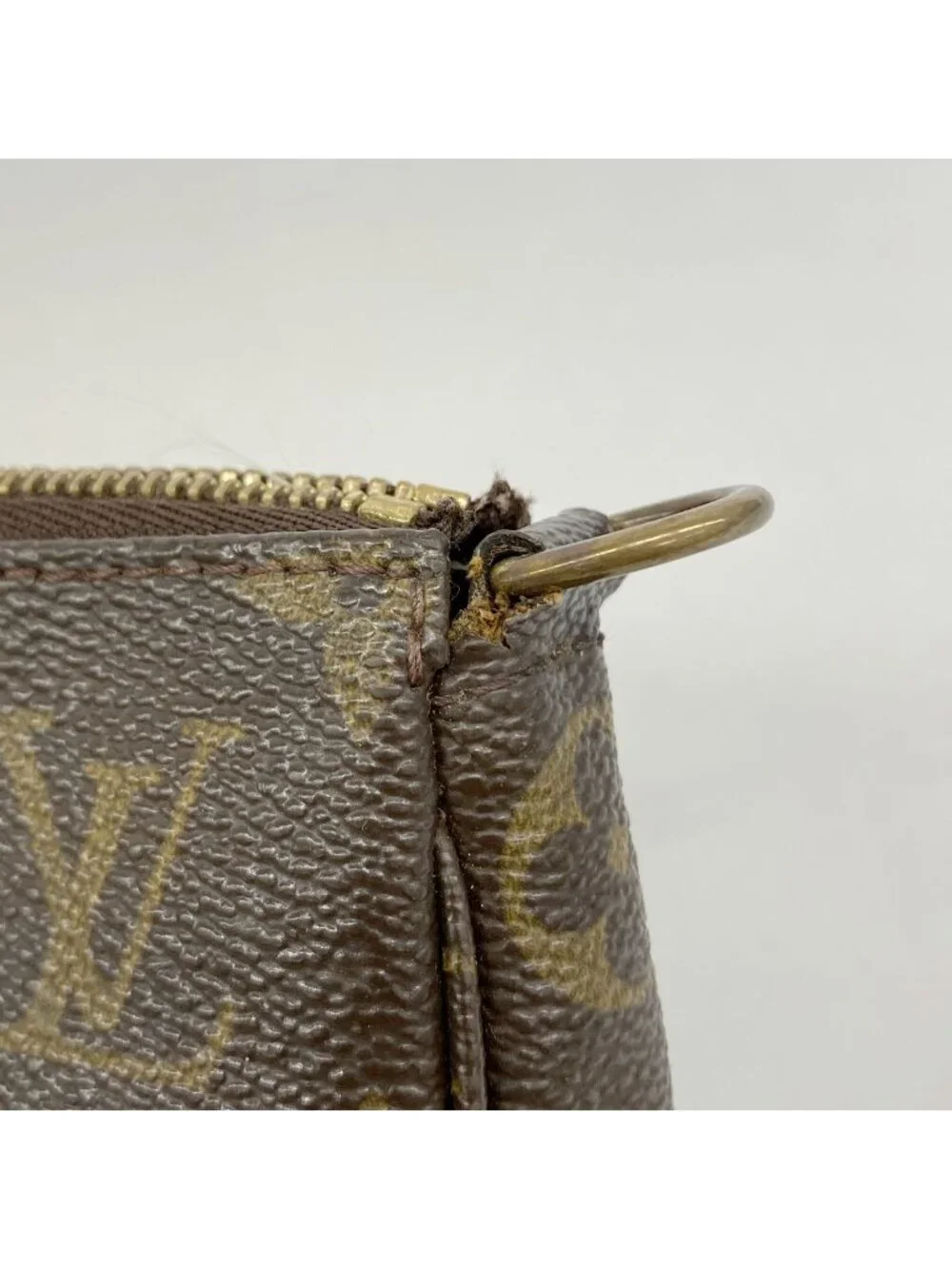 Louis Vuitton Pouch Monogram Pochette Accessoires Brown